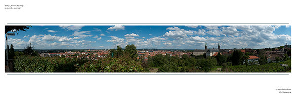 Bamberg, Blick vom Michelsberg