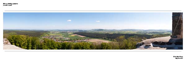 Ippinghausen, Blick von der Weidelsburg